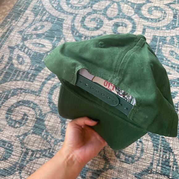 Bass Pro Shops Green Embroidered Bass Logo Adjustable Baseball Hat - Picture 5 of 7